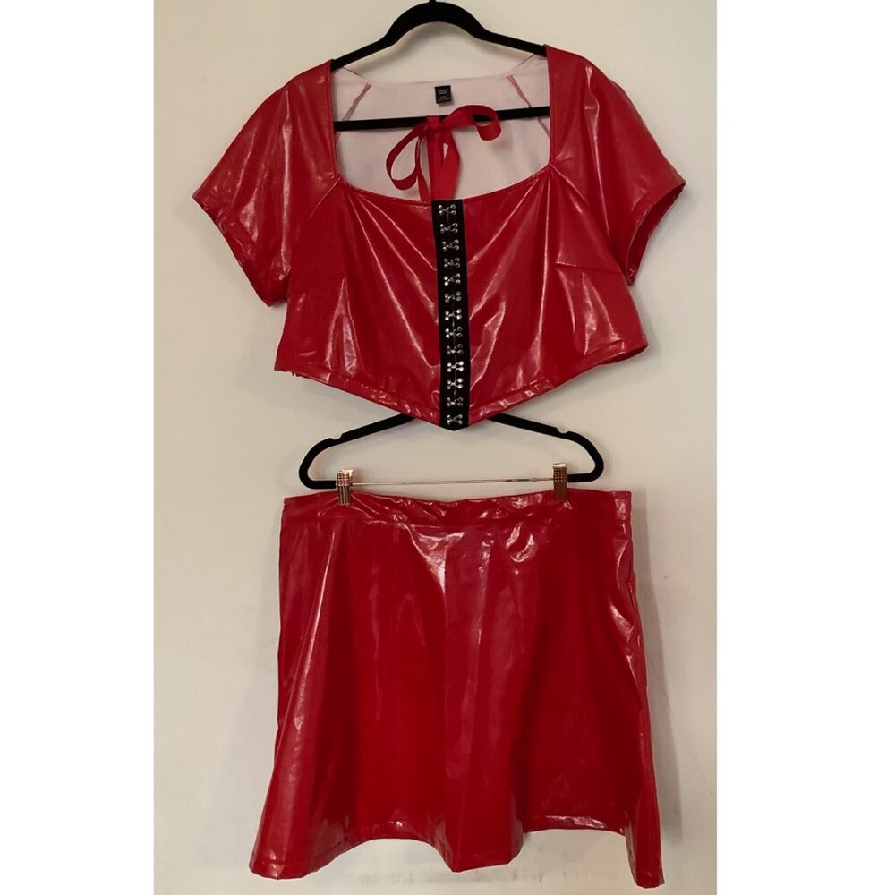 Plus - Shein Curve 2 piece mini skirt set